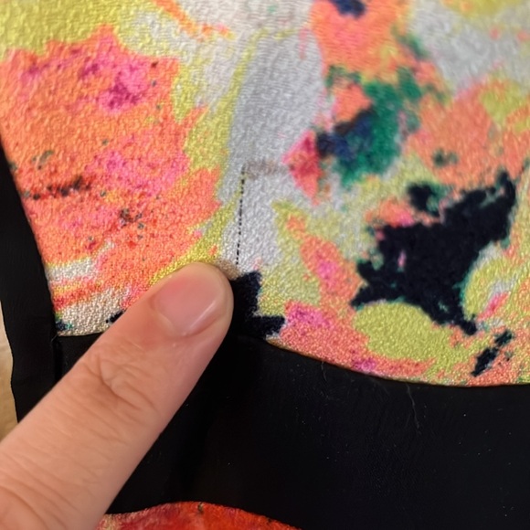 Tea n Rose Sleeveless Floral Dress L - Picture 6 of 12